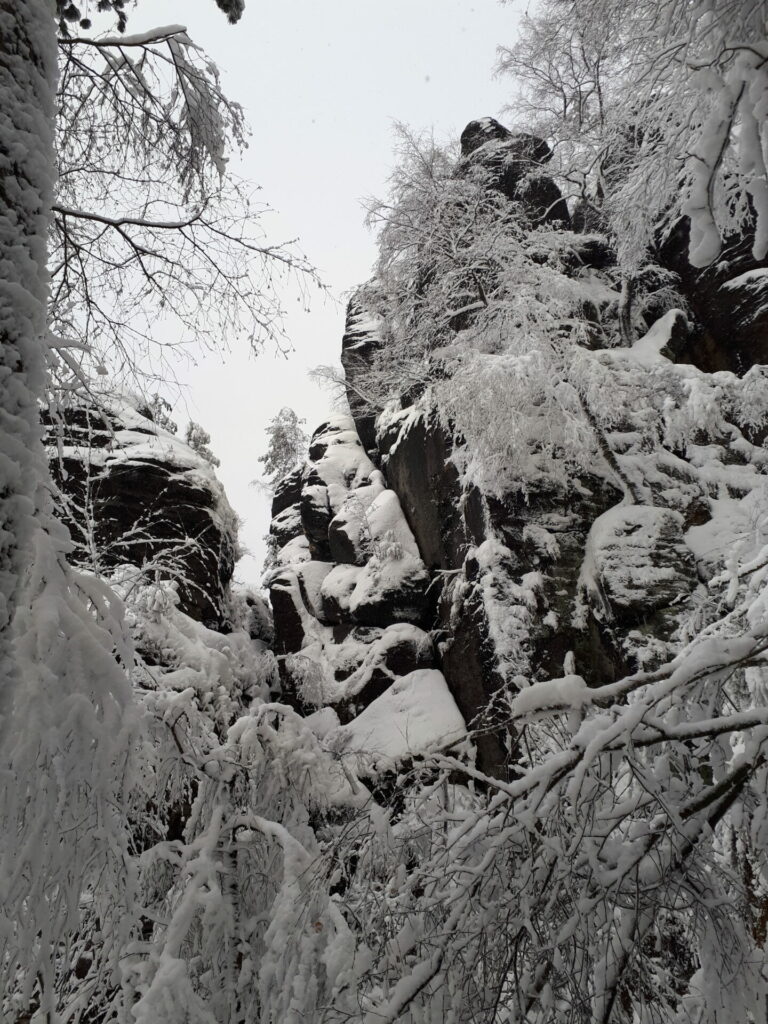 Spuren im Gebirge